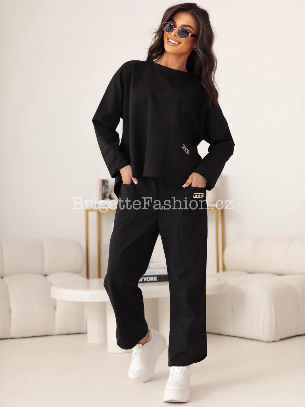 Komplet Premium Cotton černý
