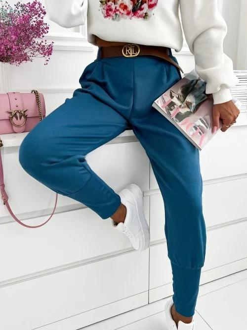 Kalhoty Stylish denim modré