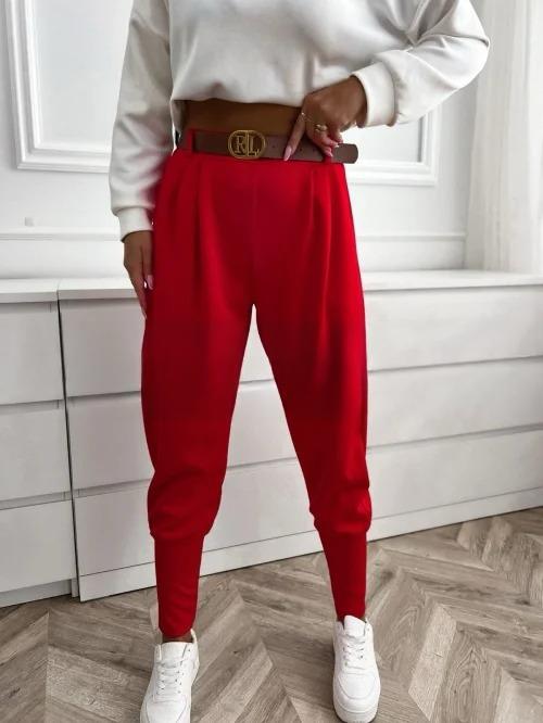 Kalhoty Stylish červené