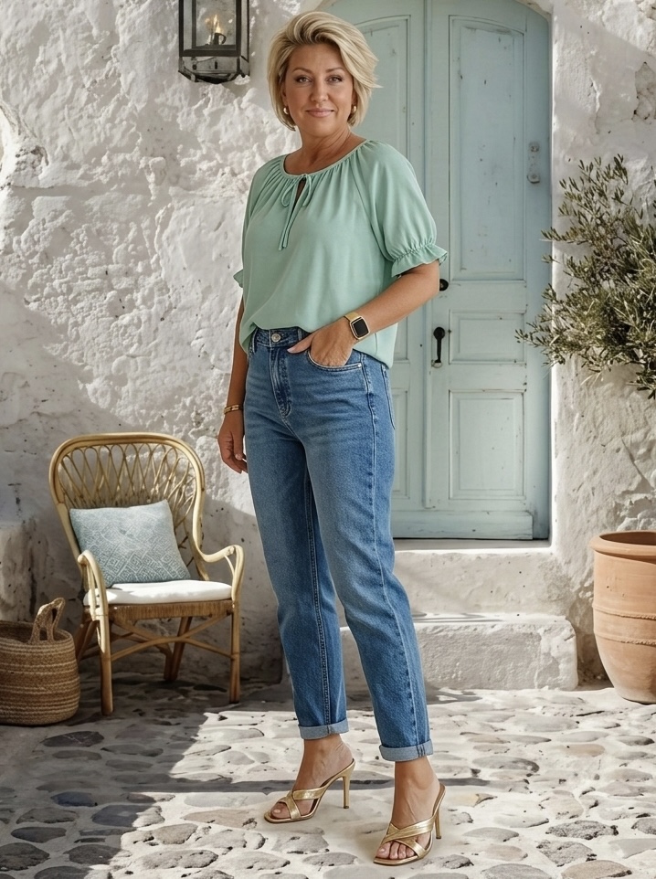 Halenka Nora do 2XL - mintová
